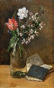 Anna Munthe-Norstedt Still Life with Spring Flowers oil painting reproduction